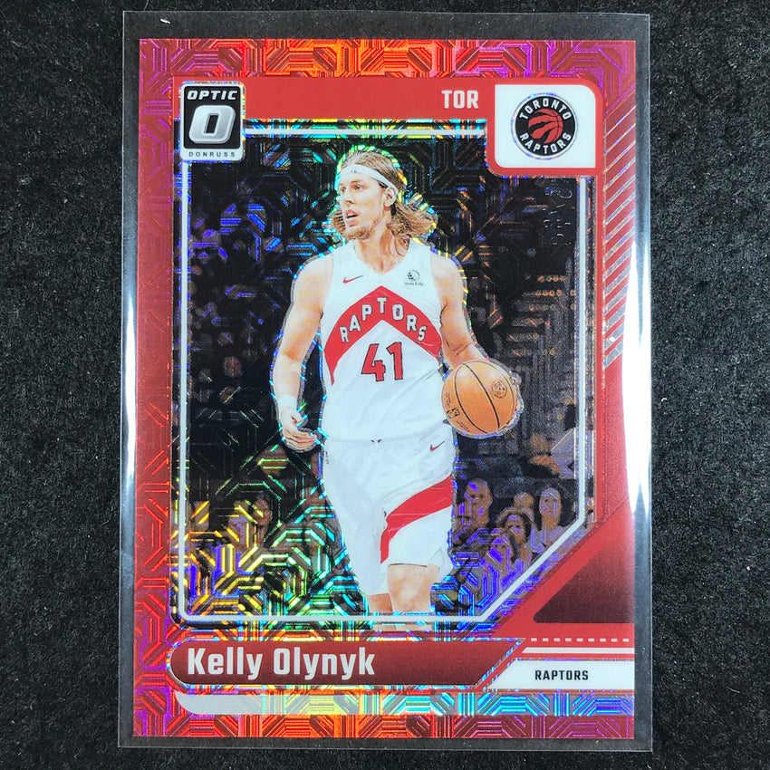 2024-25 Donruss Optic KELLY OLYNYK Base Choice Red 38/88 #152