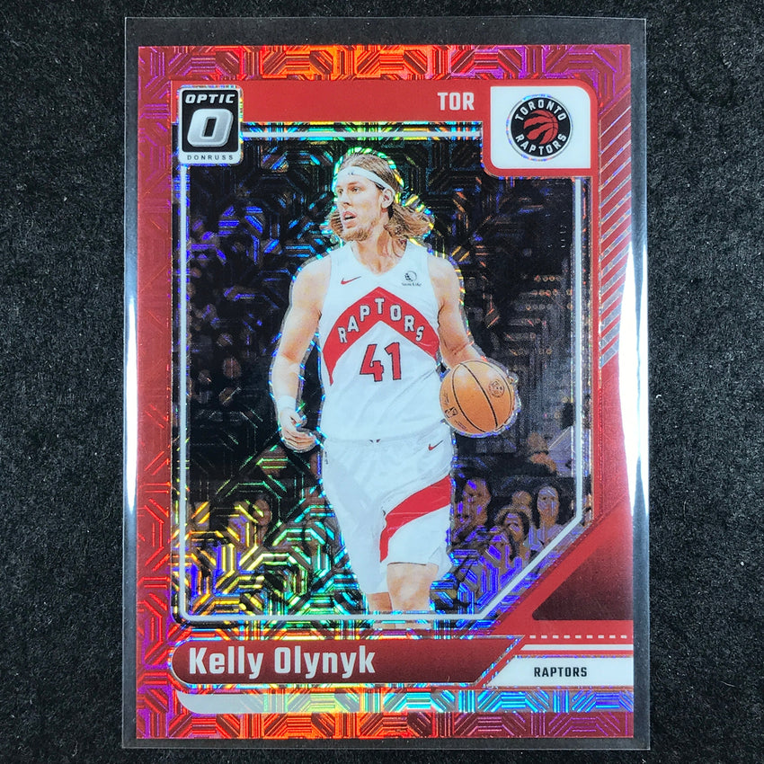 2024-25 Donruss Optic KELLY OLYNYK Base Choice Red 45/88 #152