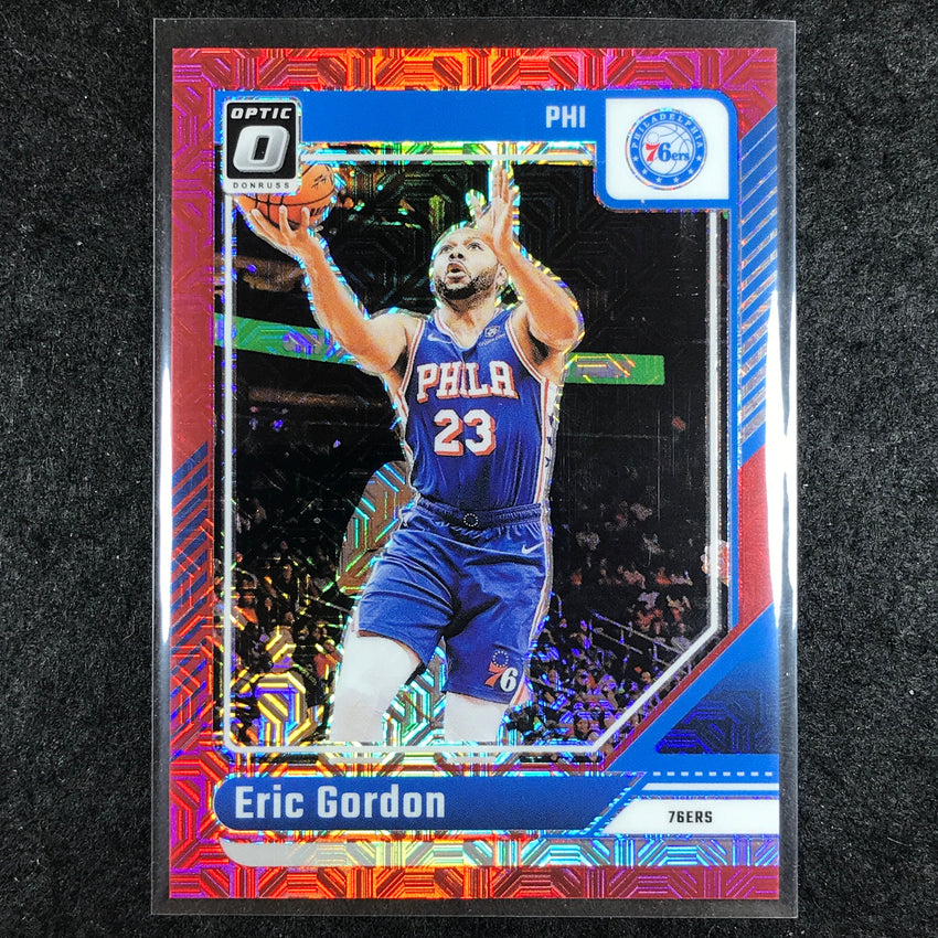 2024-25 Donruss Optic ERIC GORDON Base Choice Red 83/88 #189