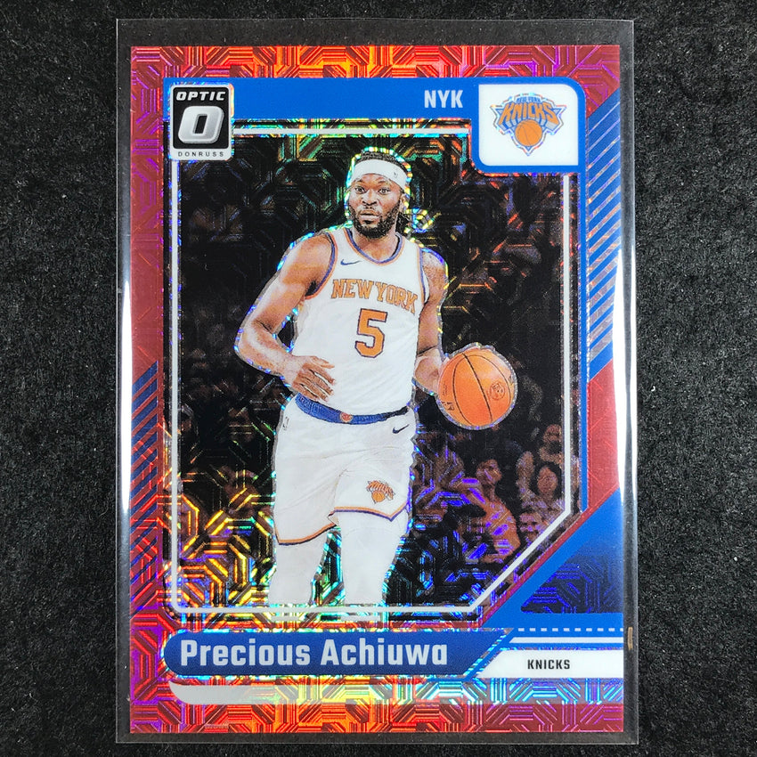 2024-25 Donruss Optic PRECIOUS ACHIUWA Base Choice Red 20/88 #201