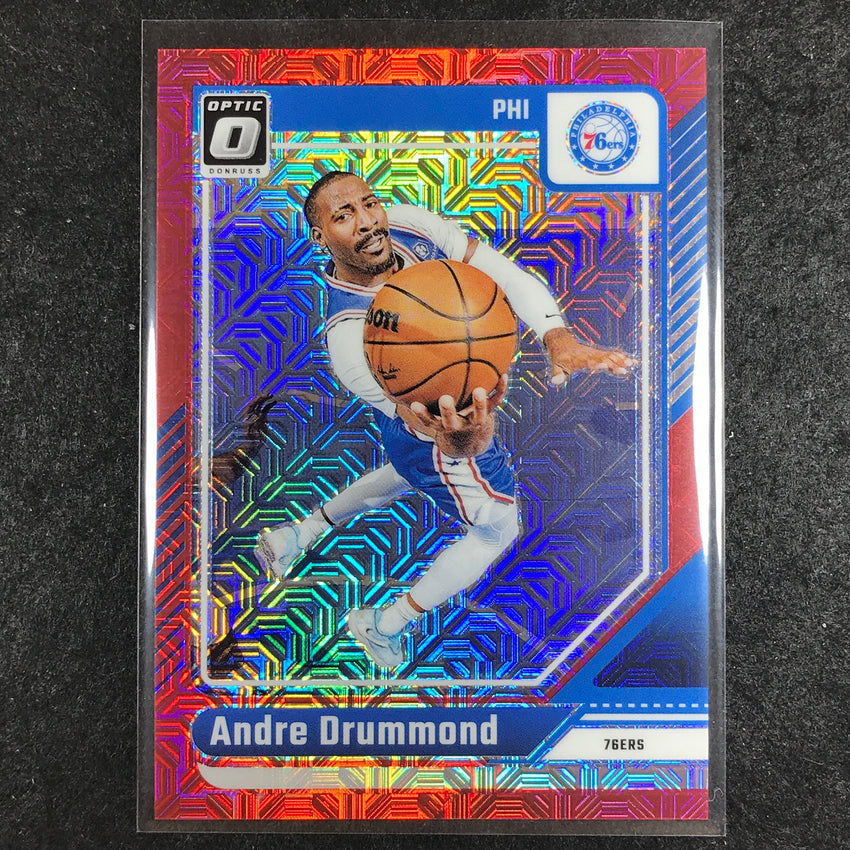 2024-25 Donruss Optic ANDRE DRUMMOND Base Choice Red 67/88 #221
