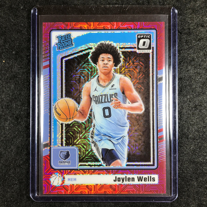 2024-25 Donruss Optic JAYLEN WELLS Rated Rookie Choice Red 67/88 #252