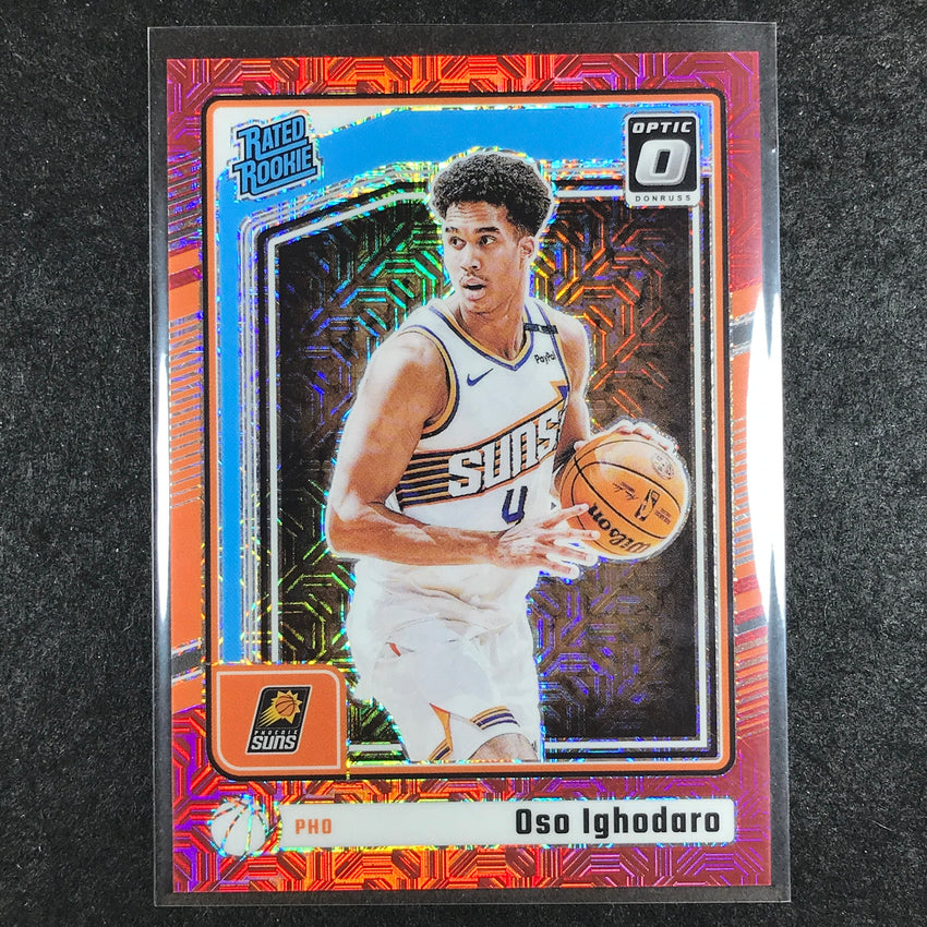 2024-25 Donruss Optic OSO IGHODARO Rated Rookie Choice Red 5/88 #258