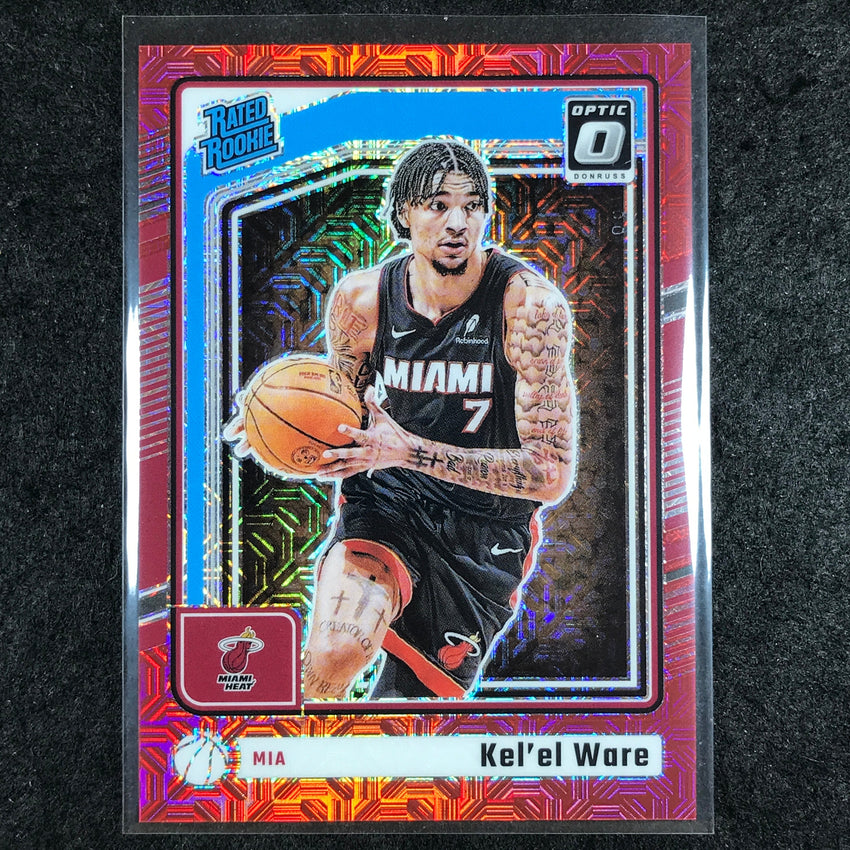 2024-25 Donruss Optic KEL'EL WARE Rated Rookie Choice Red 83/88 #280