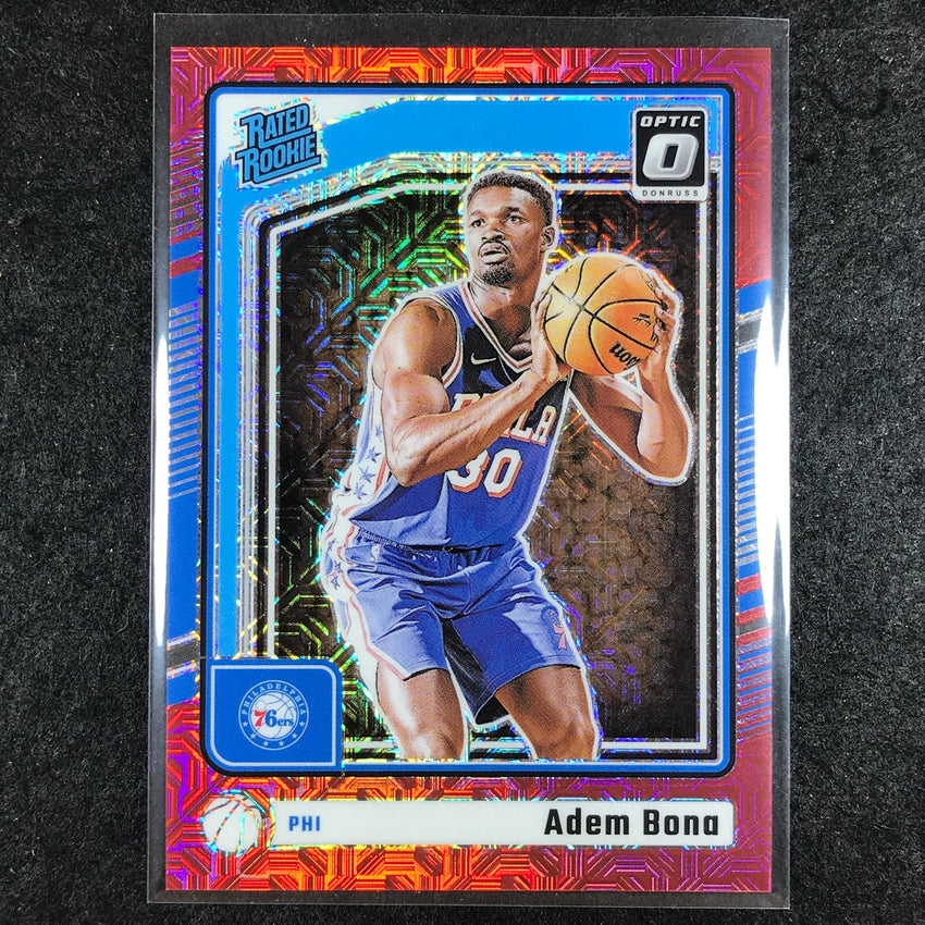 2024-25 Donruss Optic ADEM BONA Rated Rookie Choice Red 8/88 #281