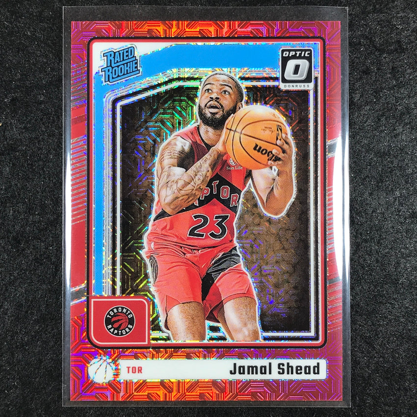2024-25 Donruss Optic JAMAL SHEAD Rated Rookie Choice Red 6/88 #296