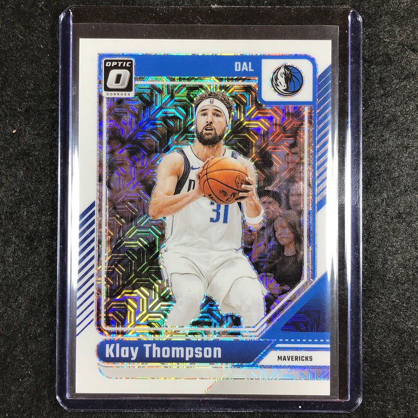 2024-25 Donruss Optic KLAY THOMPSON Base Choice White 20/48 #9