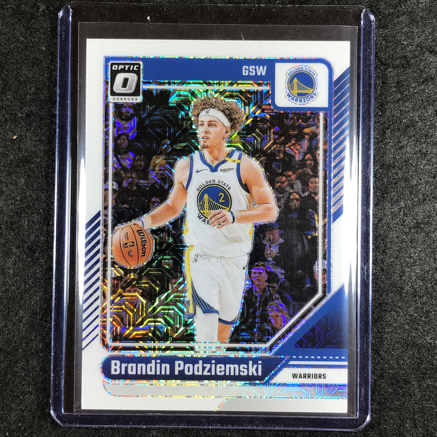 2024-25 Donruss Optic BRANDIN PODZIEMSKI Base Choice White 48/48 #36