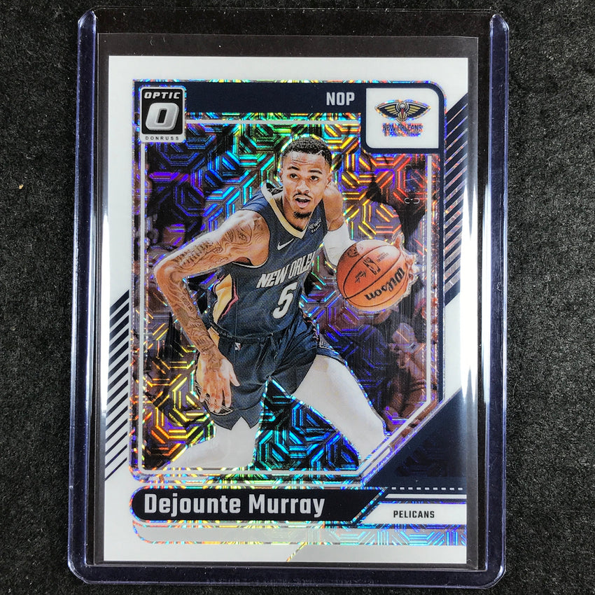 2024-25 Donruss Optic DEJOUNTE MURRAY Base Choice White 10/48 #48