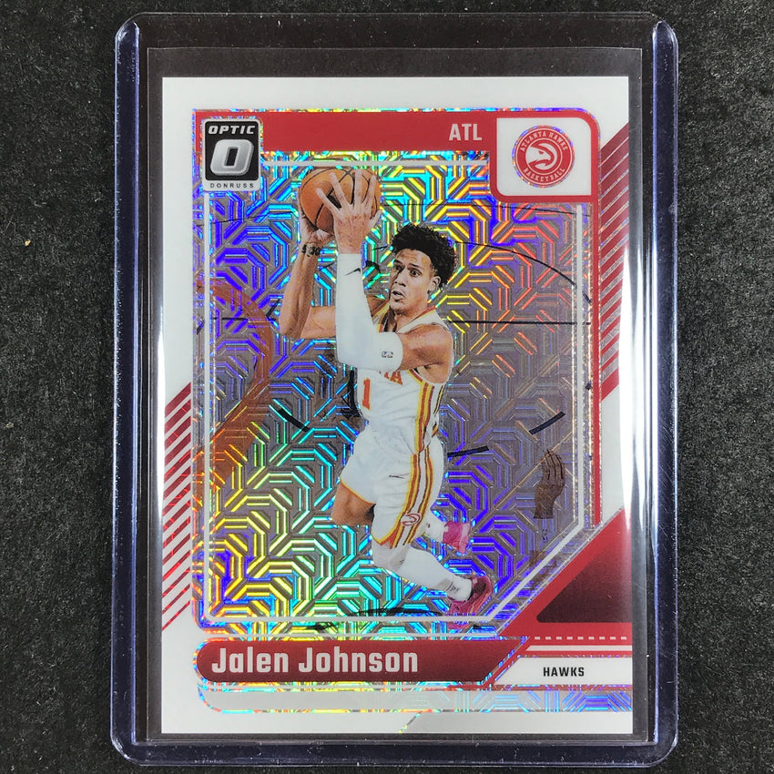 2024-25 Donruss Optic JALEN JOHNSON Base Choice White 38/48 #79