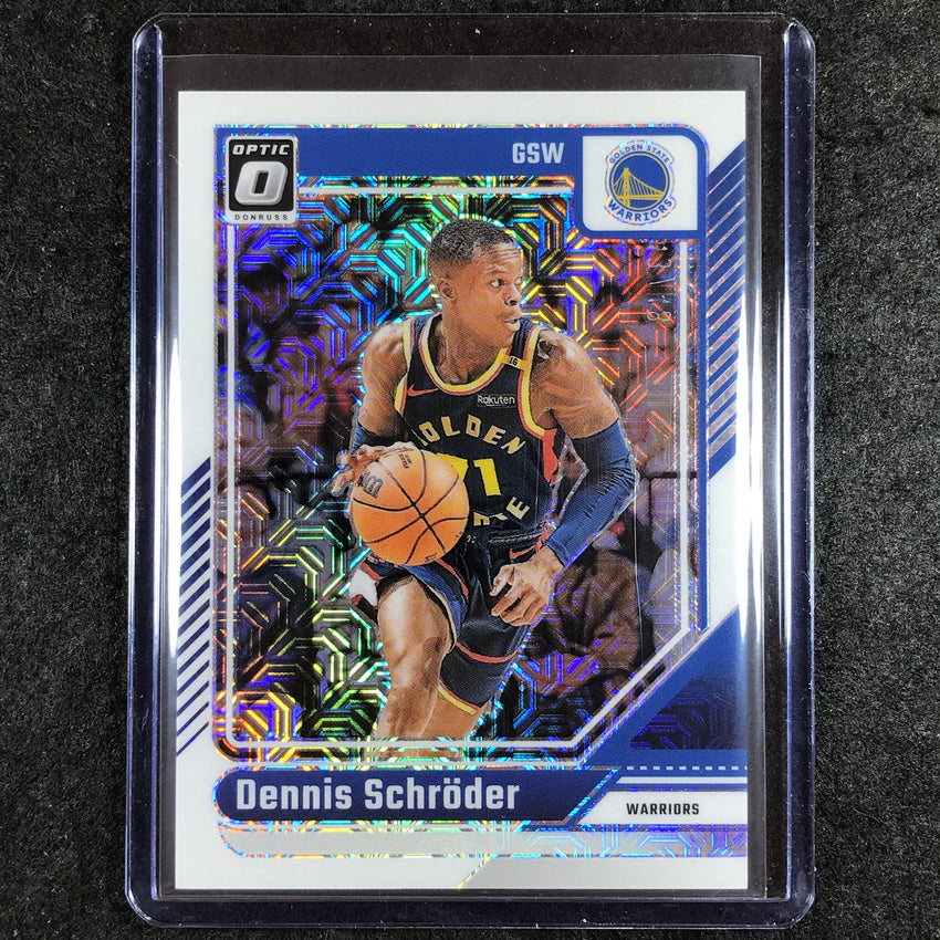 2024-25 Donruss Optic DENNIS SCHRODER Base Choice White 39/48 #84
