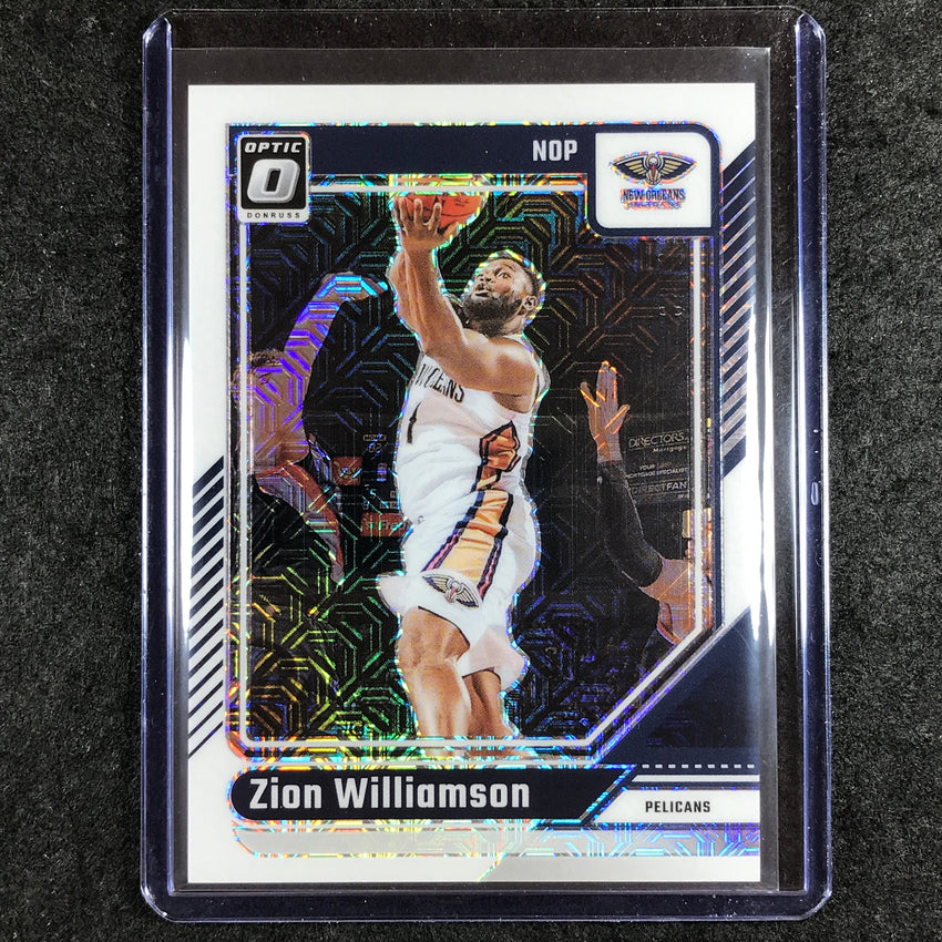2024-25 Donruss Optic ZION WILLIAMSON Base Choice White 5/48 #173