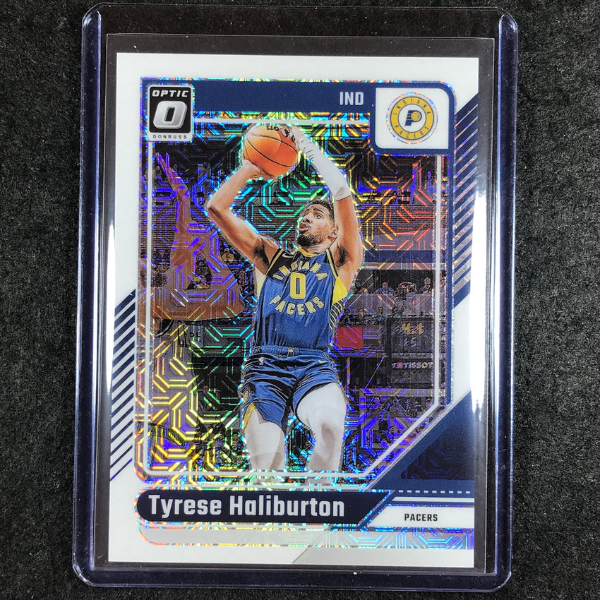 2024-25 Donruss Optic TYRESE HALIBURTON Base Choice White 43/48 #215