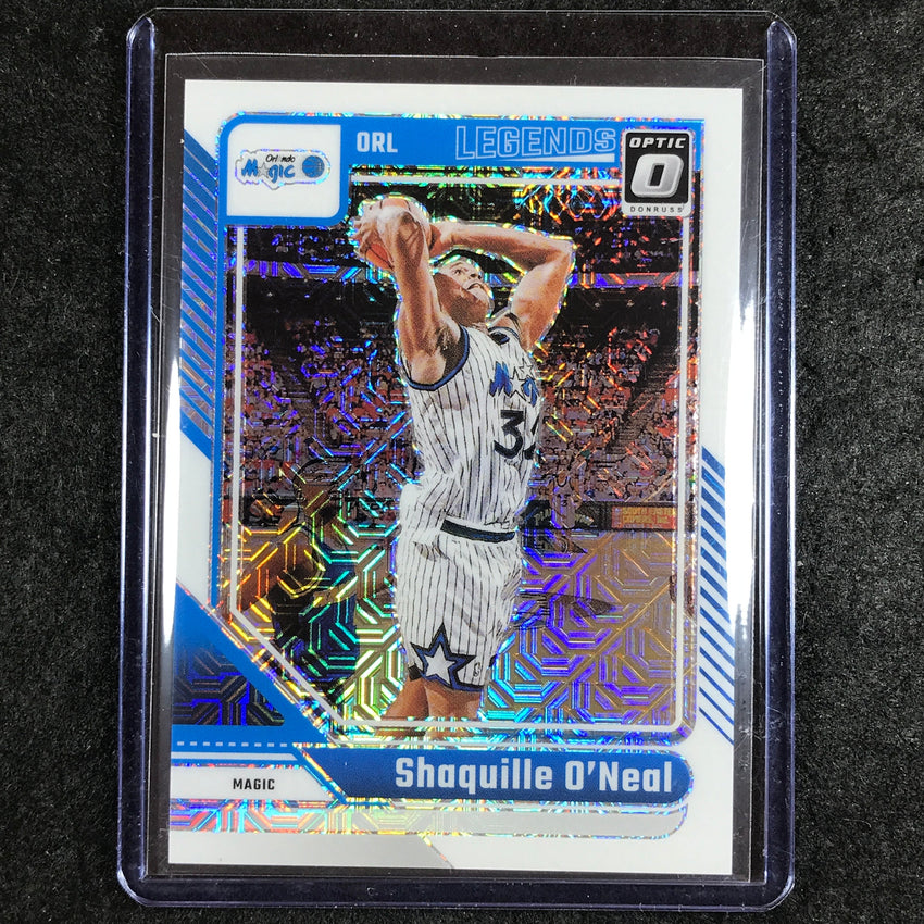 2024-25 Donruss Optic SHAQUILLE O'NEAL Legends Choice White 11/48 #244