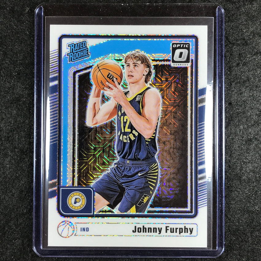 2024-25 Donruss Optic JOHNNY FURPHY Rated Rookie Choice White 26/48 #261