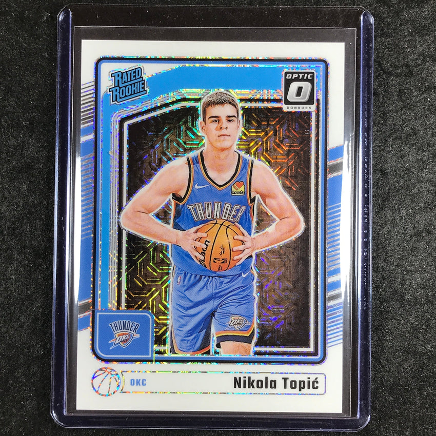 2024-25 Donruss Optic NIKOLA TOPIC Rated Rookie Choice White 42/48 #278