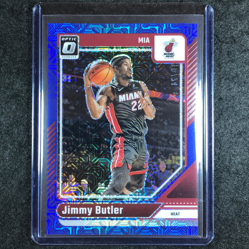 2024-25 Donruss Optic JIMMY BUTLER Base Choice Blue 2/24 #142