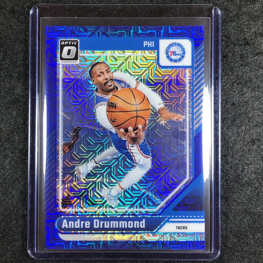 2024-25 Donruss Optic ANDRE DRUMMOND Base Choice Blue 18/24 #221