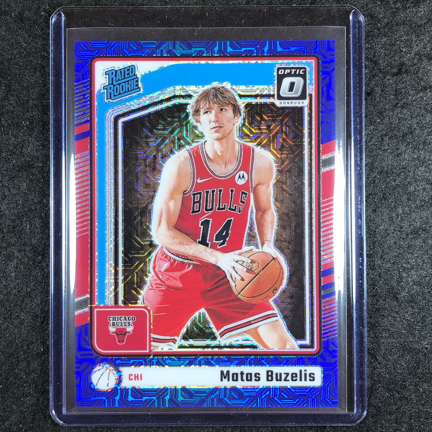 2024-25 Donruss Optic MATAS BUZELIS Rated Rookie Choice Blue 24/24 #271