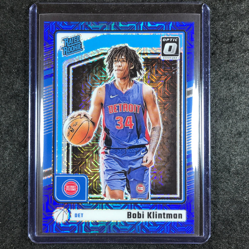 2024-25 Donruss Optic BOBI KLINTMAN Rated Rookie Choice Blue 24/24 #289