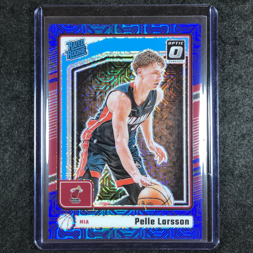 2024-25 Donruss Optic PELLE LARSSON Rated Rookie Choice Blue 23/24 #293