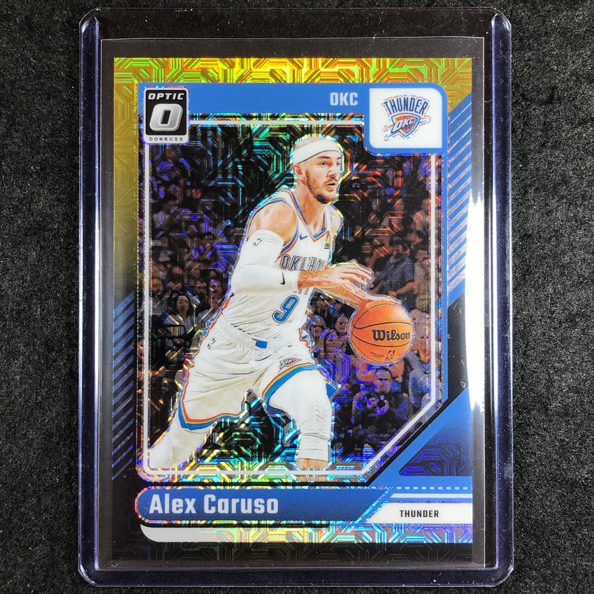 2024-25 Donruss Optic ALEX CARUSO Base Choice Black Gold 1/8 #28