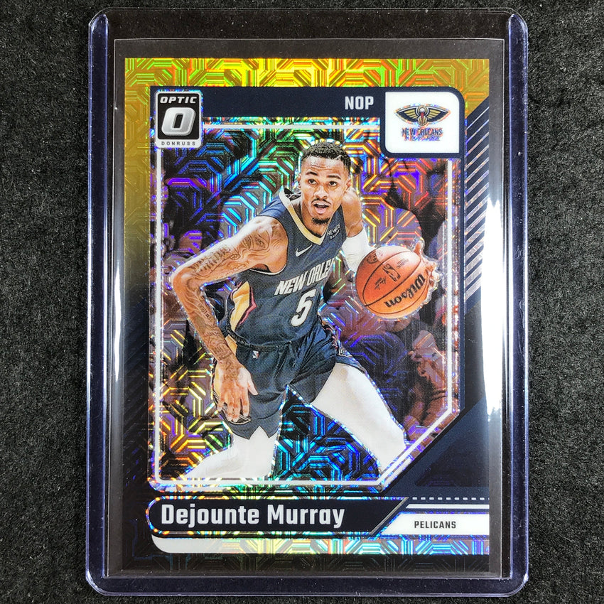 2024-25 Donruss Optic DEJOUNTE MURRAY Base Choice Black Gold 7/8 #48