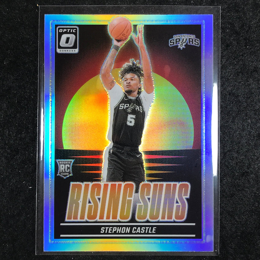 2024-25 Donruss Optic STEPHON CASTLE Rising Suns Rookie Silver Holo #6
