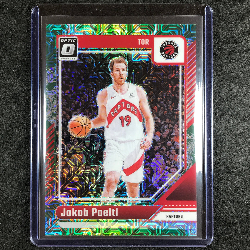 2024-25 Donruss Optic JAKOB POELTL Base Choice Dragon SP #65