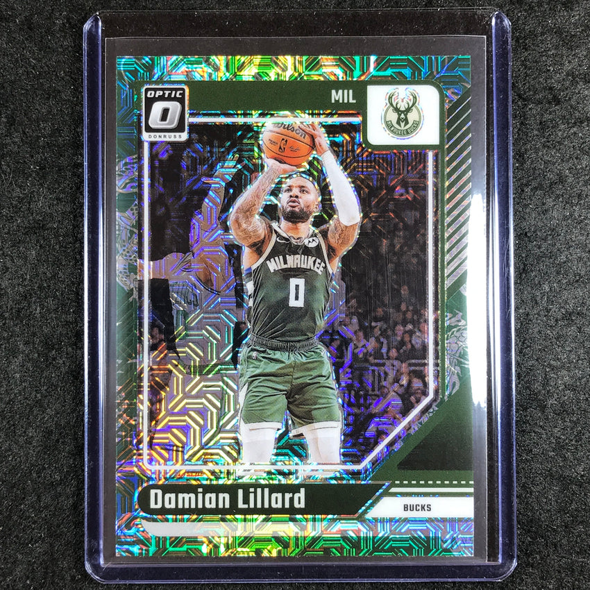 2024-25 Donruss Optic DAMIAN LILLARD Base Choice Dragon SP #83
