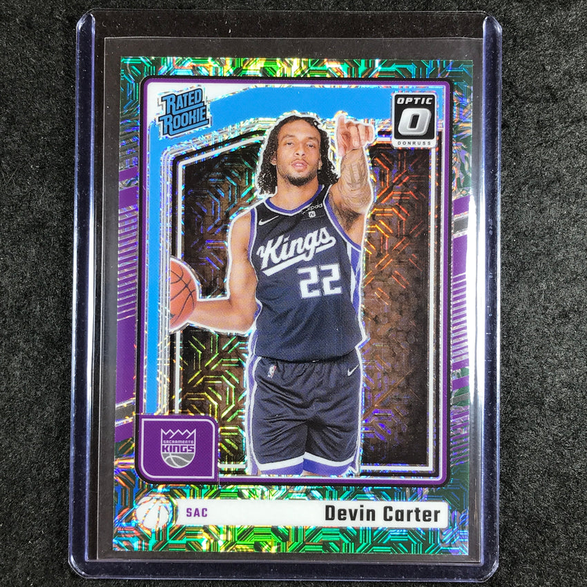 2024-25 Donruss Optic DEVIN CARTER Rated Rookie Choice Dragon SP #290