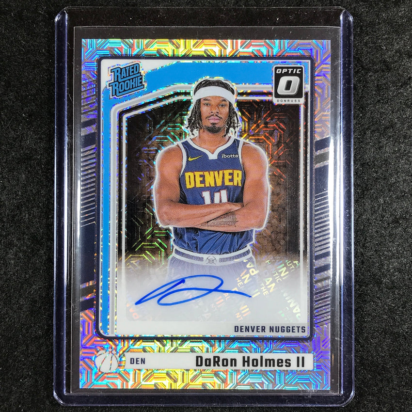 2024-25 Donruss Optic DARON HOLMES II Rated Rookie Base Auto Choice #303