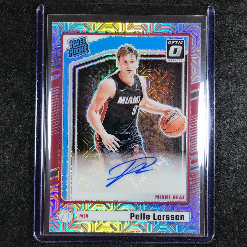 2024-25 Donruss Optic PELLE LARSSON Rated Rookie Base Auto Choice #317