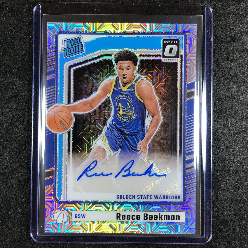 2024-25 Donruss Optic REECE BEEKMAN Rated Rookie Base Auto Choice #323