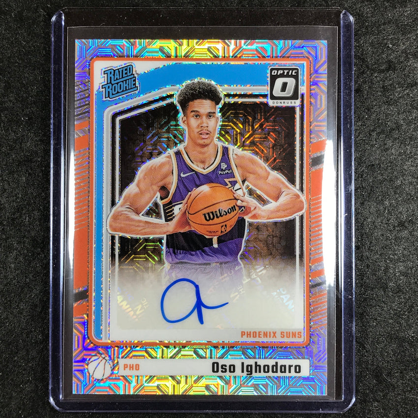 2024-25 Donruss Optic OSO IGHODARO Rated Rookie Base Auto Choice #332