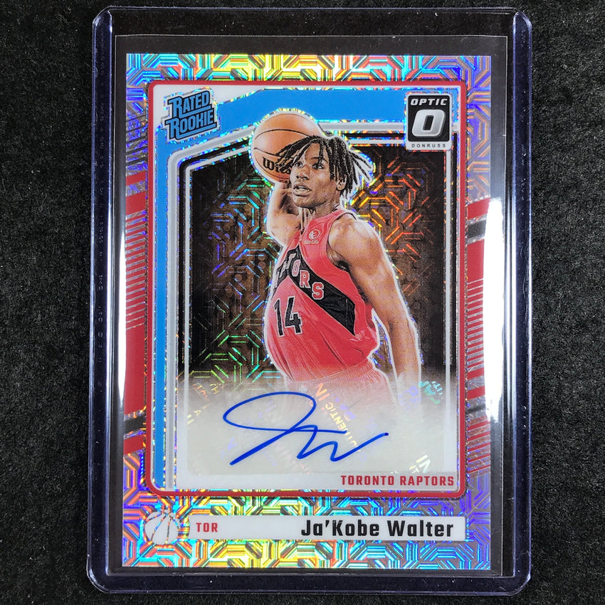 2024-25 Donruss Optic JA'KOBE WALTER Rated Rookie Base Auto Choice #333