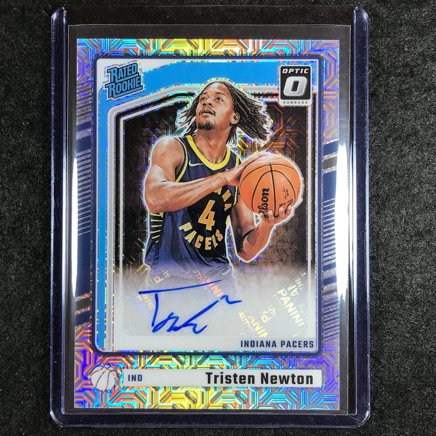 2024-25 Donruss Optic TRISTEN NEWTON Rated Rookie Base Auto Choice #340