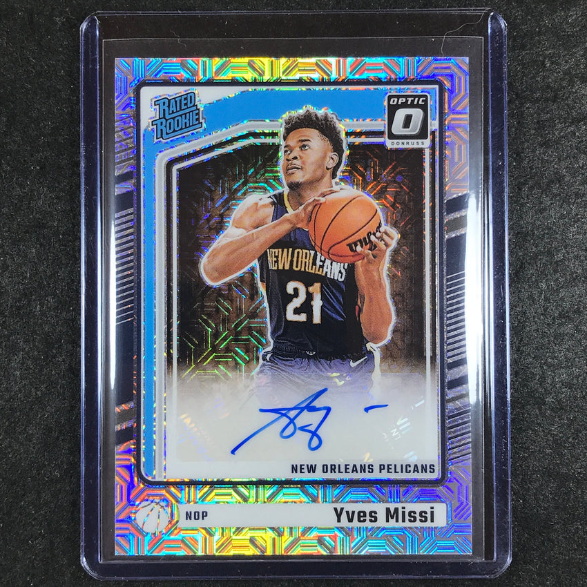 2024-25 Donruss Optic YVES MISSI Rated Rookie Base Auto Choice #342