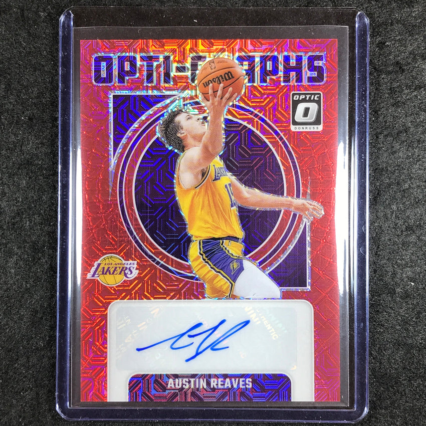 2024-25 Donruss Optic AUSTIN REAVES Opti-Graphs Auto Choice #AUS