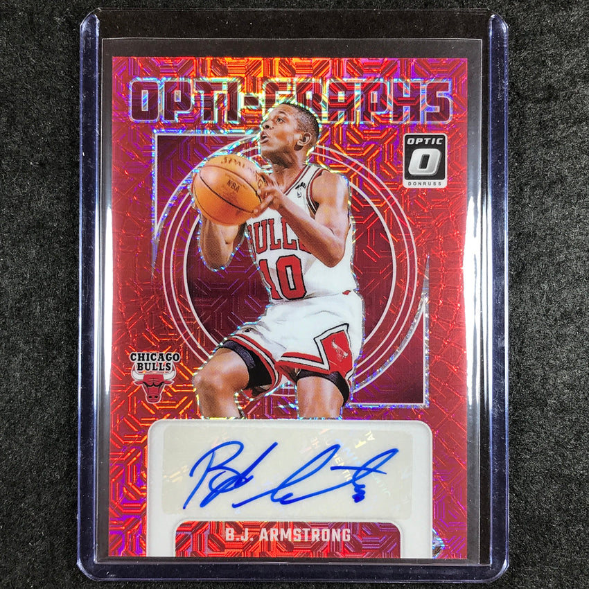 2024-25 Donruss Optic B.J. ARMSTRONG Opti-Graphs Auto Choice #BJA