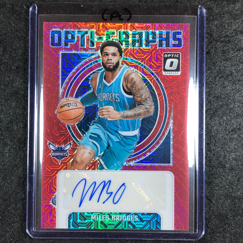 2024-25 Donruss Optic MILES BRIDGES Opti-Graphs Auto Choice #BRD (A)