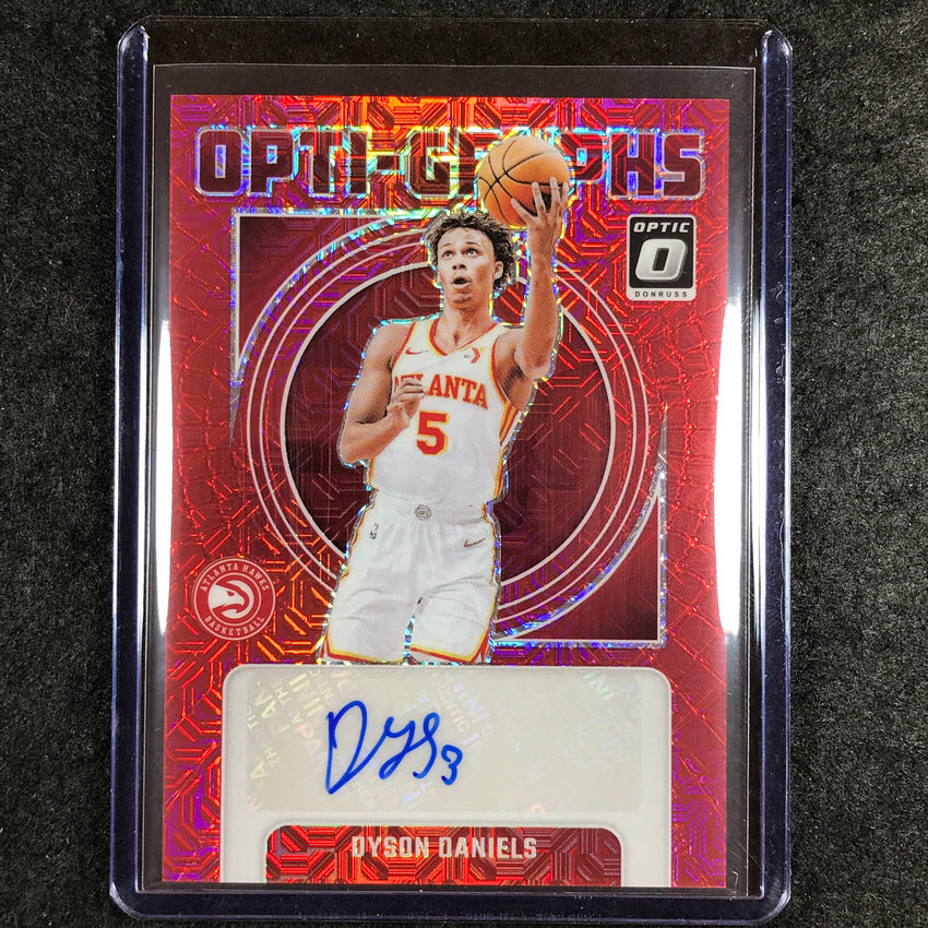 2024-25 Donruss Optic DYSON DANIELS Opti-Graphs Auto Choice #DYS