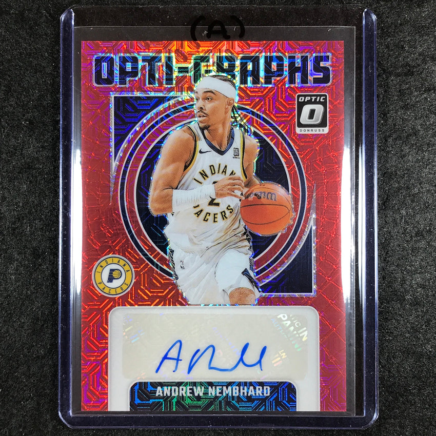 2024-25 Donruss Optic ANDREW NEMBHARD Opti-Graphs Auto Choice #NBH (A)