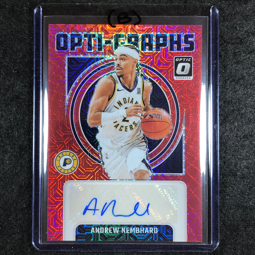 2024-25 Donruss Optic ANDREW NEMBHARD Opti-Graphs Auto Choice #NBH (B)