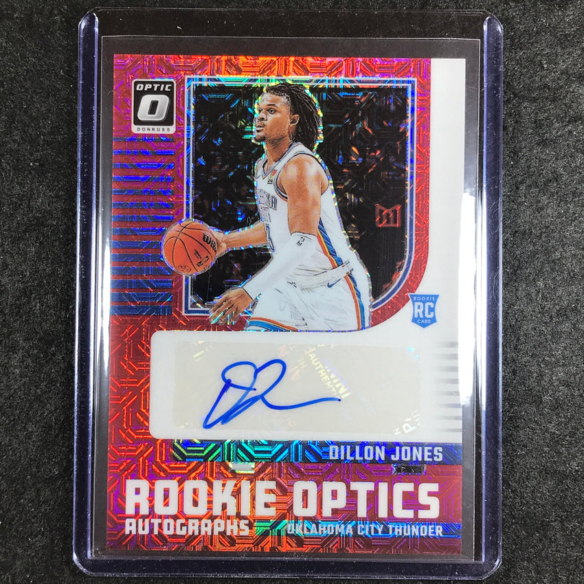 2024-25 Donruss Optic DILLON JONES Rookie Optics Autograph Choice #DIL
