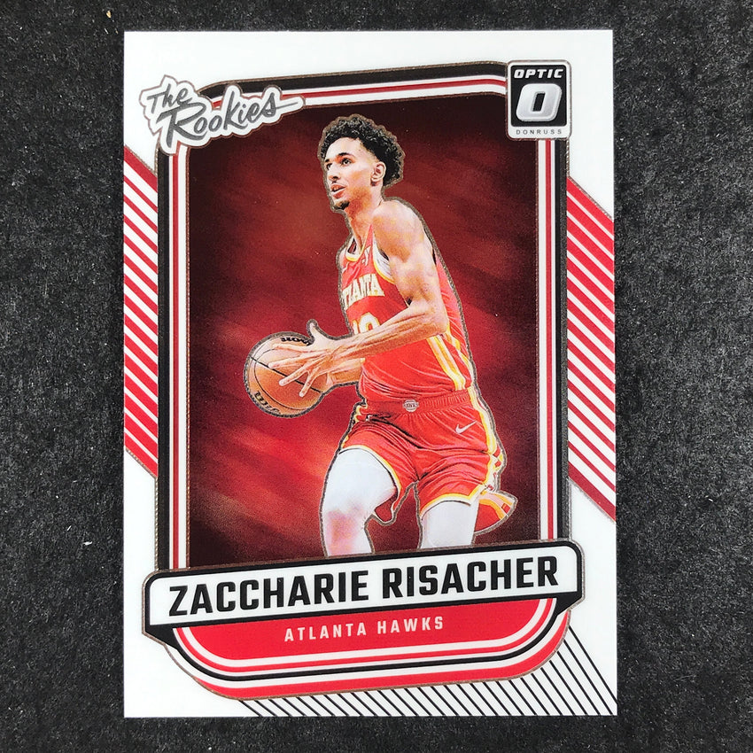 2024-25 Donruss Optic ZACCHARIE RISACHER The Rookies Base #1