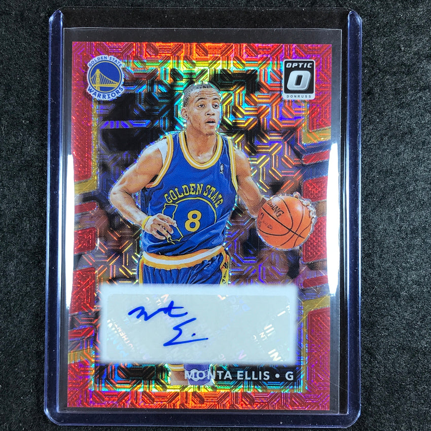 2024-25 Donruss Optic MONTA ELLIS Retro Series Signatures Auto Choice #ELL