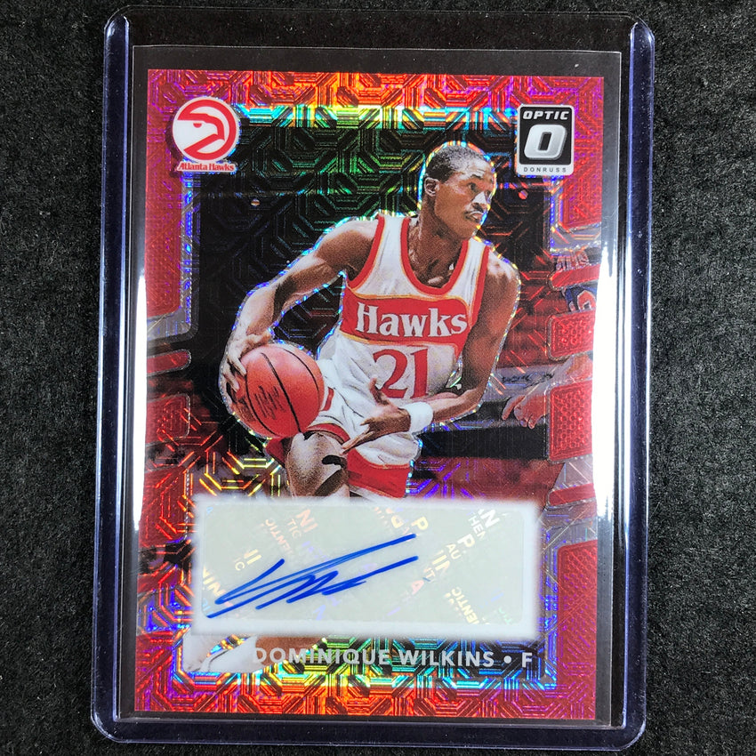 2024-25 Donruss Optic DOMINIQUE WILKINS Retro Series Signatures Auto Choice #WIL