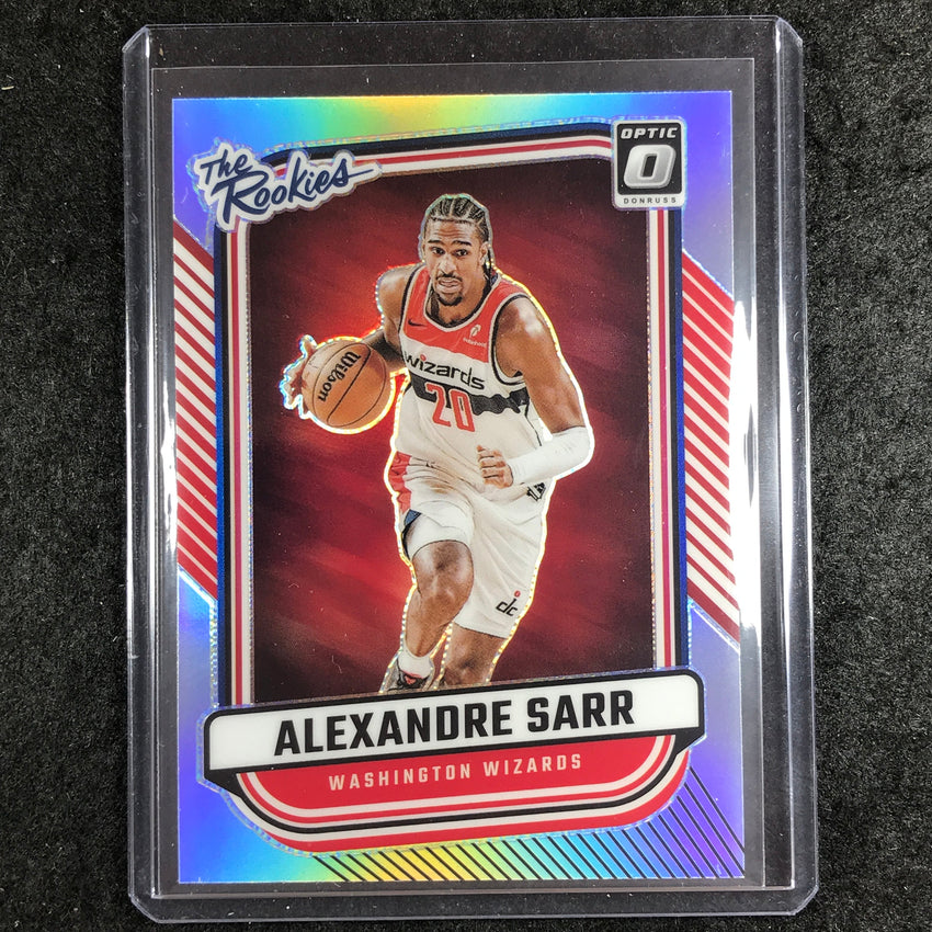 2024-25 Donruss Optic ALEXANDRE SARR The Rookies Silver Holo #2