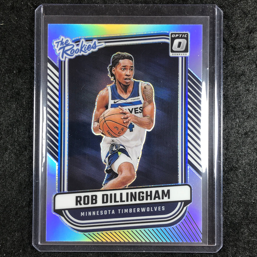 2024-25 Donruss Optic ROB DILLINGHAM The Rookies Silver Holo #5
